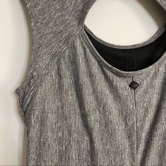 Prana Women’s Calico Athletic Dress Heather Grey - Picture 7 of 11